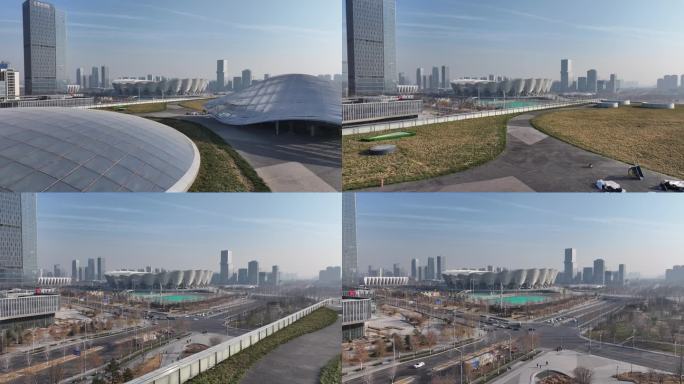 西安浐灞 长安书院 奥体中心西安市图书馆