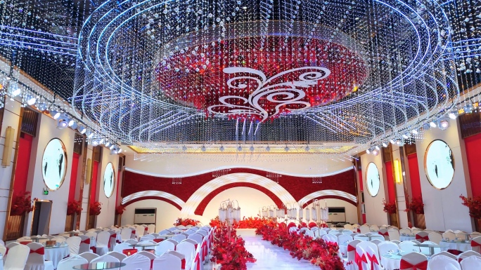 【4K】婚宴大厅  宴会厅 婚宴酒店