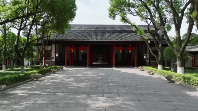 南京总统府一镜到底航拍4k