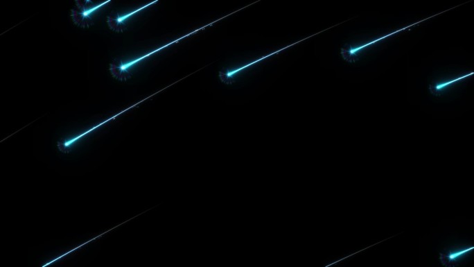 【AE模板】流星雨05