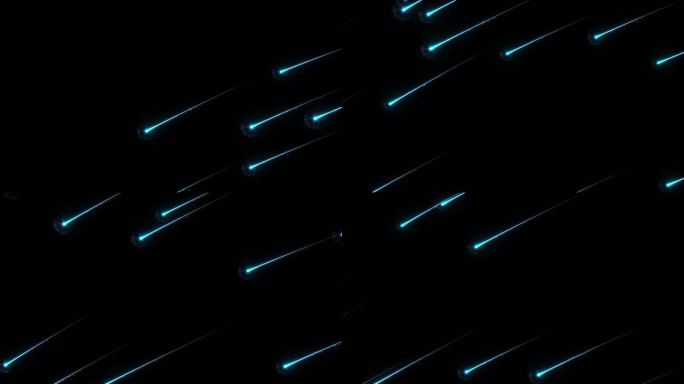 【AE模板】流星雨05