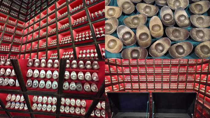 银元宝 金库 古代贪官 古代国库