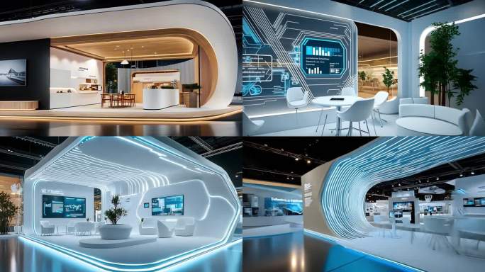 展厅大厅卖场会议销售1