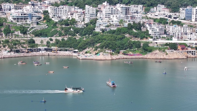 霞浦东壁海岛风光航拍
