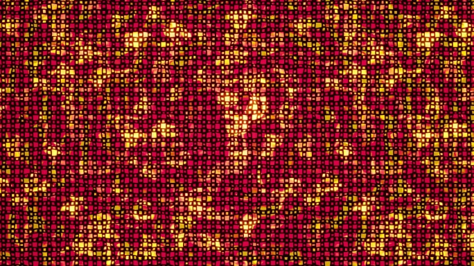 金色网格呼吸扰动背景舞台大屏VJ