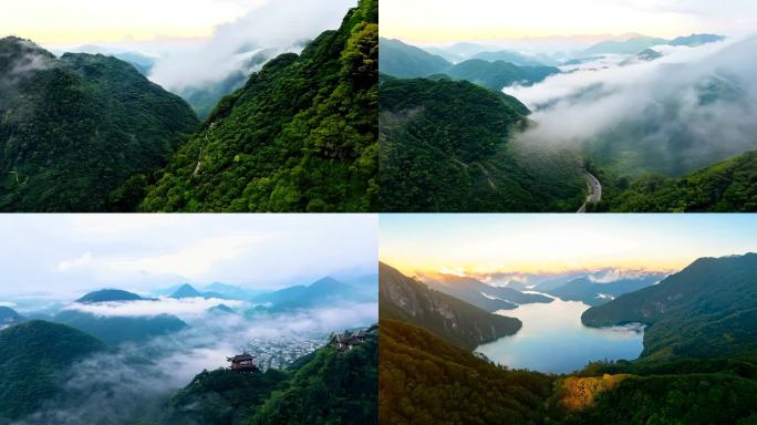 台湾阿里山航拍