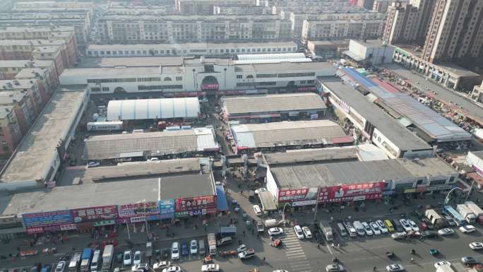 东北小城农贸市场