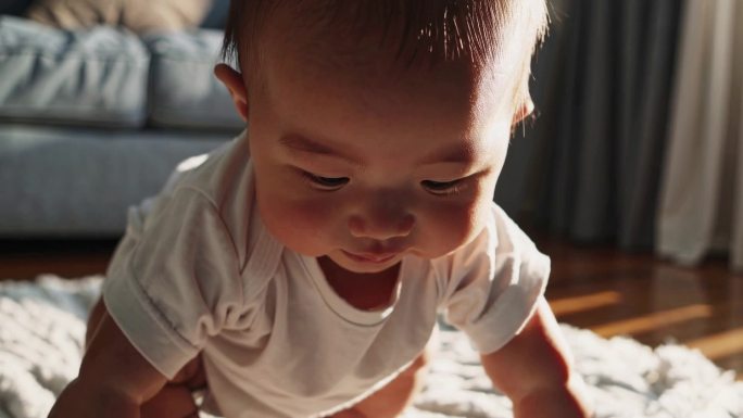 柔软触感 婴儿抚摸纯棉地毯