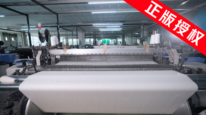 纺织业织布机 镜头合集剪辑