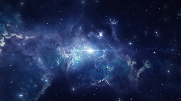 8k星云粒子穿梭