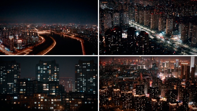 城市夜景 万家灯火
