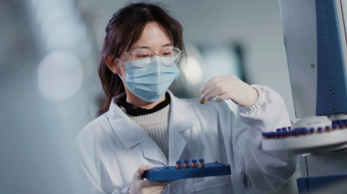 实验室基因测序 生物医药 研发科研显微镜