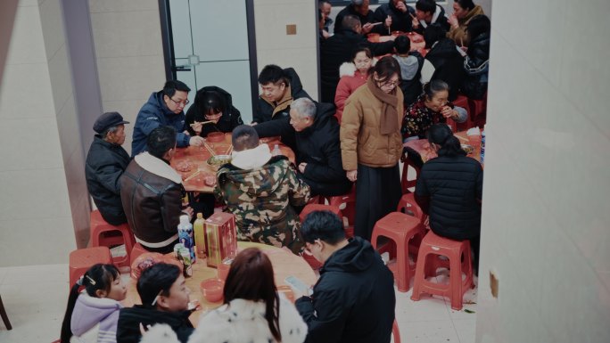 全村吃席乡厨宴席喜酒红白喜事