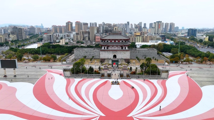 揭阳楼 航拍揭阳 揭阳航拍 揭阳