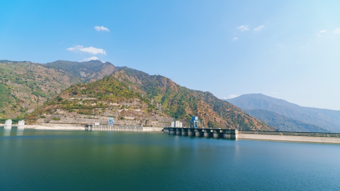 攀枝花二滩水电站_8K延时摄影