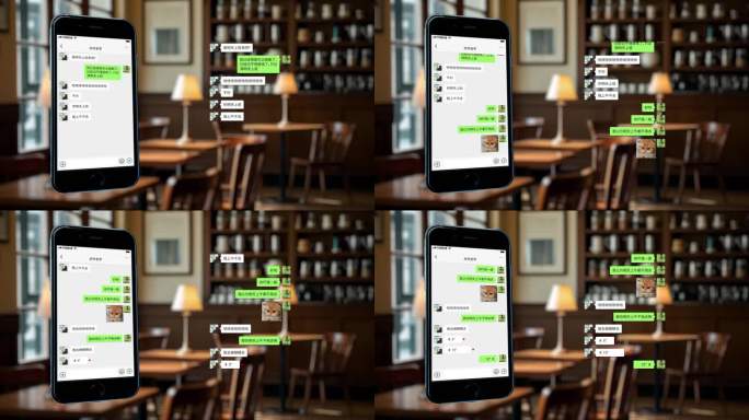 AE微信聊天对话框、带微信语音