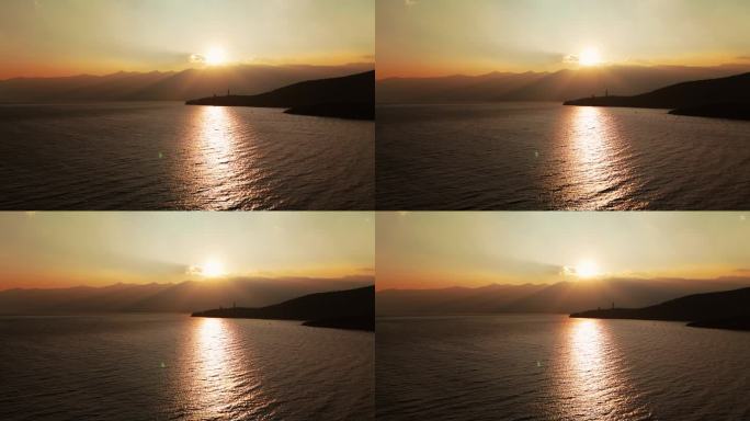 大理洱海夕阳 日出 日落