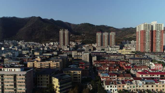 惬意的平利县城