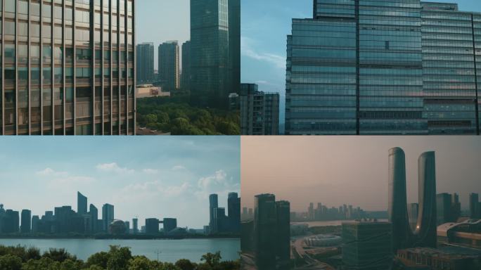 杭州城市航拍