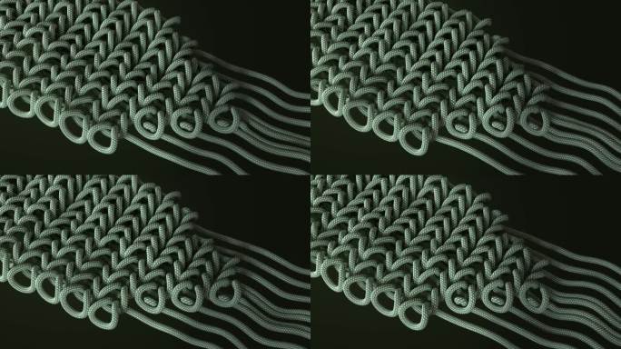 布料编织动画 C4D+AE编织动画