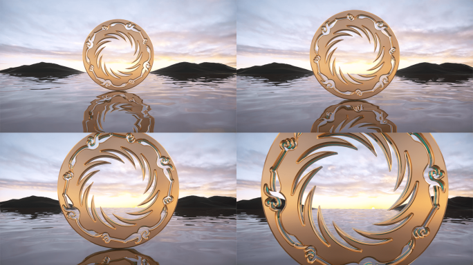 4K太阳神鸟创意概念片头