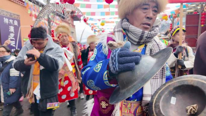 宝兴跷碛藏族乡木蛇年上九节