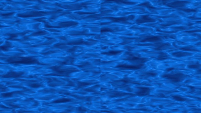 蓝色水波纹流动