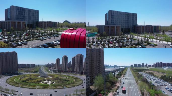 汽车公园 广场 汽开区政务服务中心 轿车