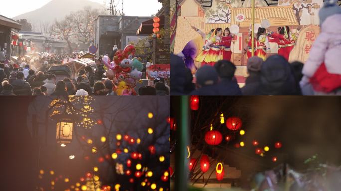 春节新年街景人间烟火气3