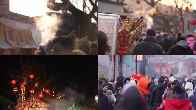 春节新年街景人间烟火气4
