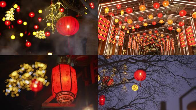 春节新年街景人间烟火气1