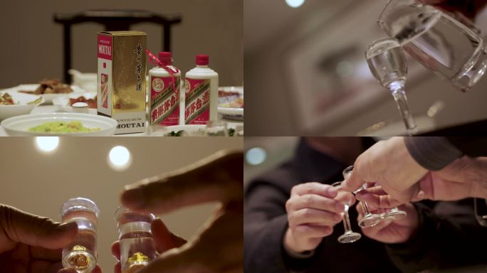 警示教育素材酒局宴请吃喝高档酒水