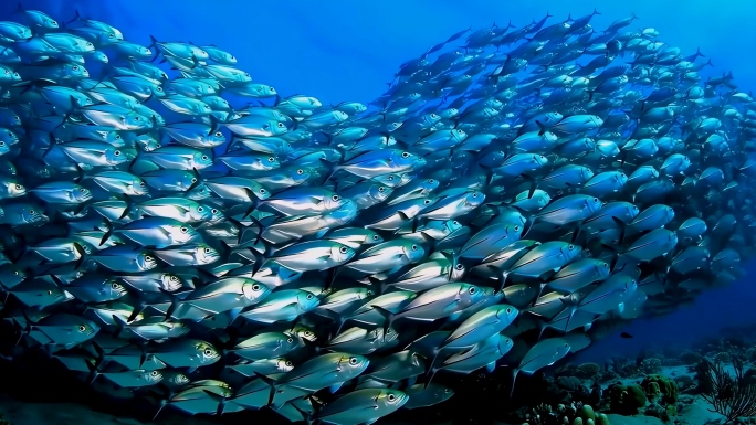 海底世界海洋生物珊瑚礁生态