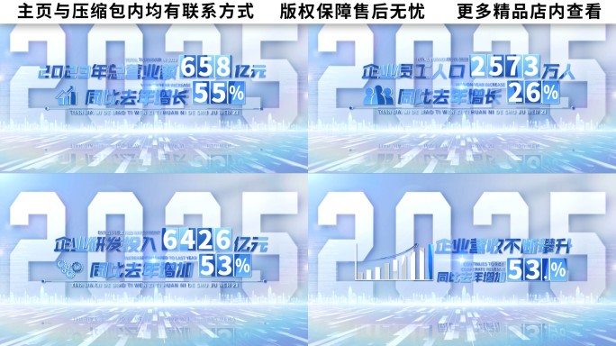 企业图表科技数据包装
