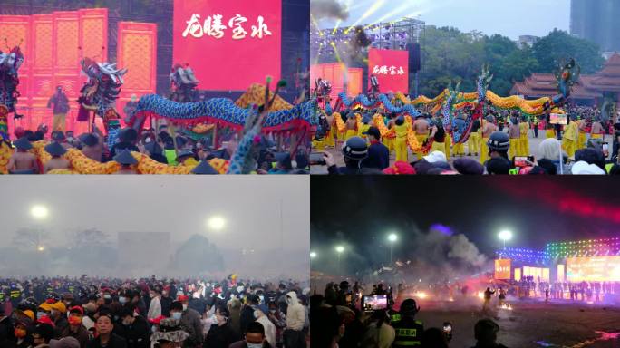 2025正月十一广西宾阳炮龙节