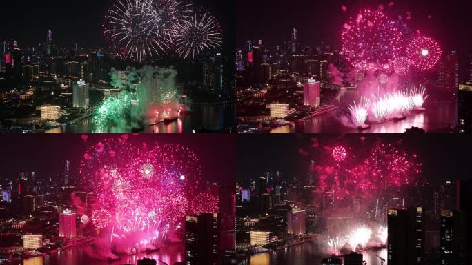 广州白鹅潭烟花