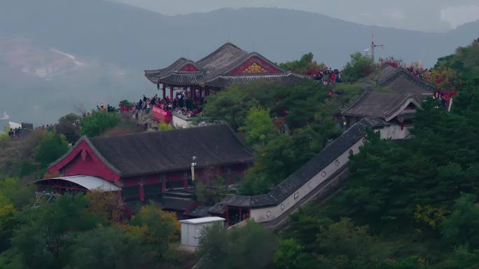 【4K】超美香山公园航飞