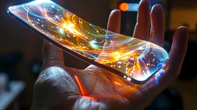 柔性电子材料OLED屏幕材料高科技技术