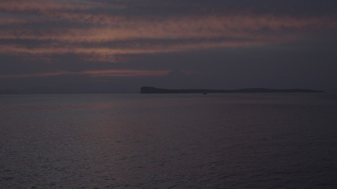 海上晚霞