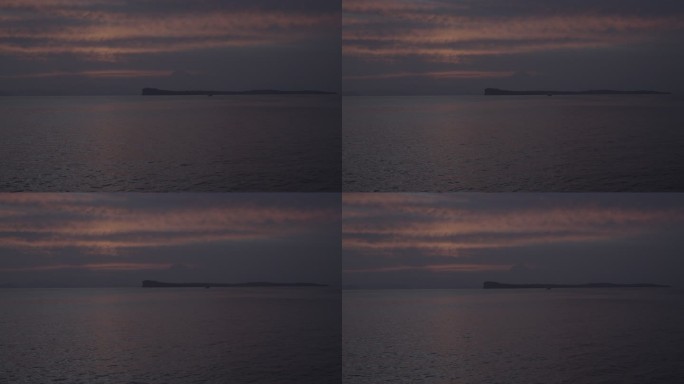 海上晚霞