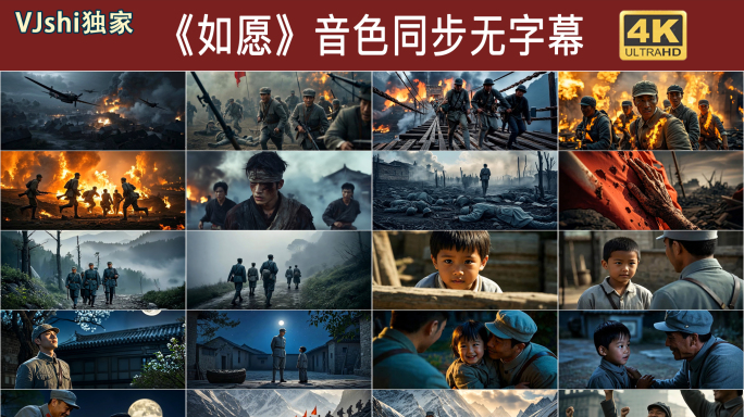 《如愿》王菲 音色同步无字幕版