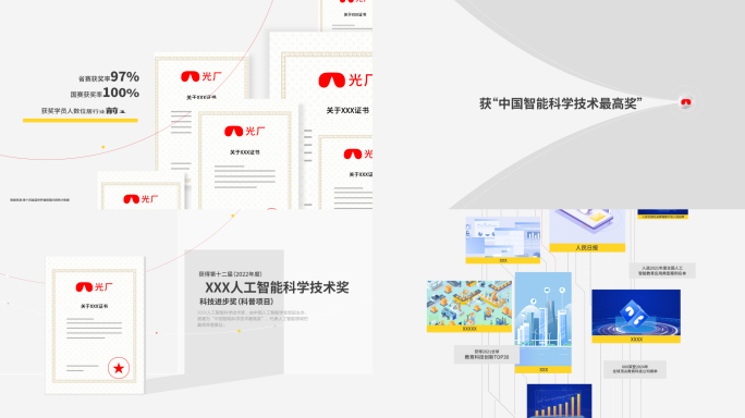MG文字 MG片头 年终总结 获奖汇报