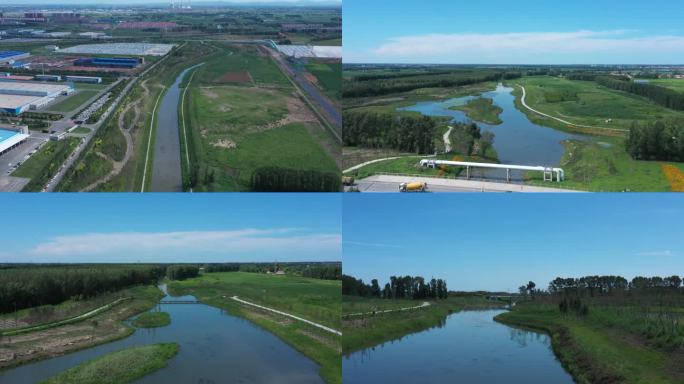 长春城市航拍 新凯河