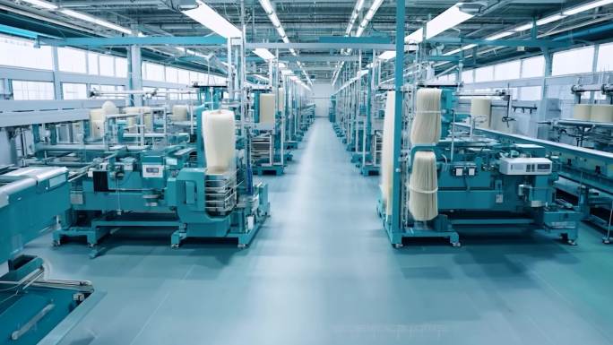 羊绒生产 纺织车间 羊绒加工