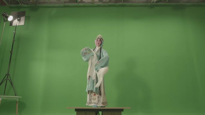 绿幕抠像中国戏曲6