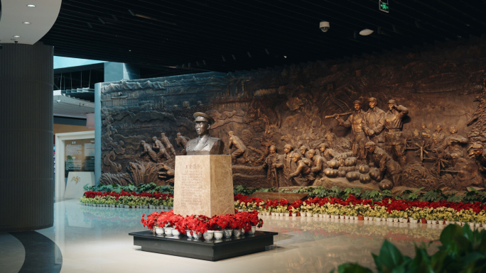 4K烈士革命前辈雕像 三五九旅屯垦纪念馆