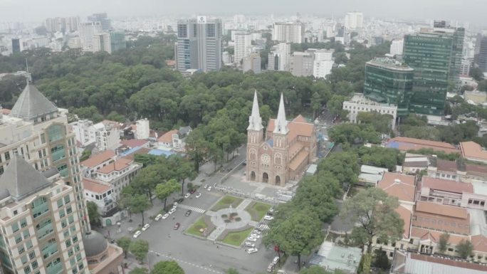 胡志明市，圣母大教堂 / 越南