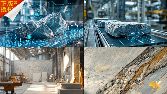 科技赋能石材开采加工 建材大理石花岗石