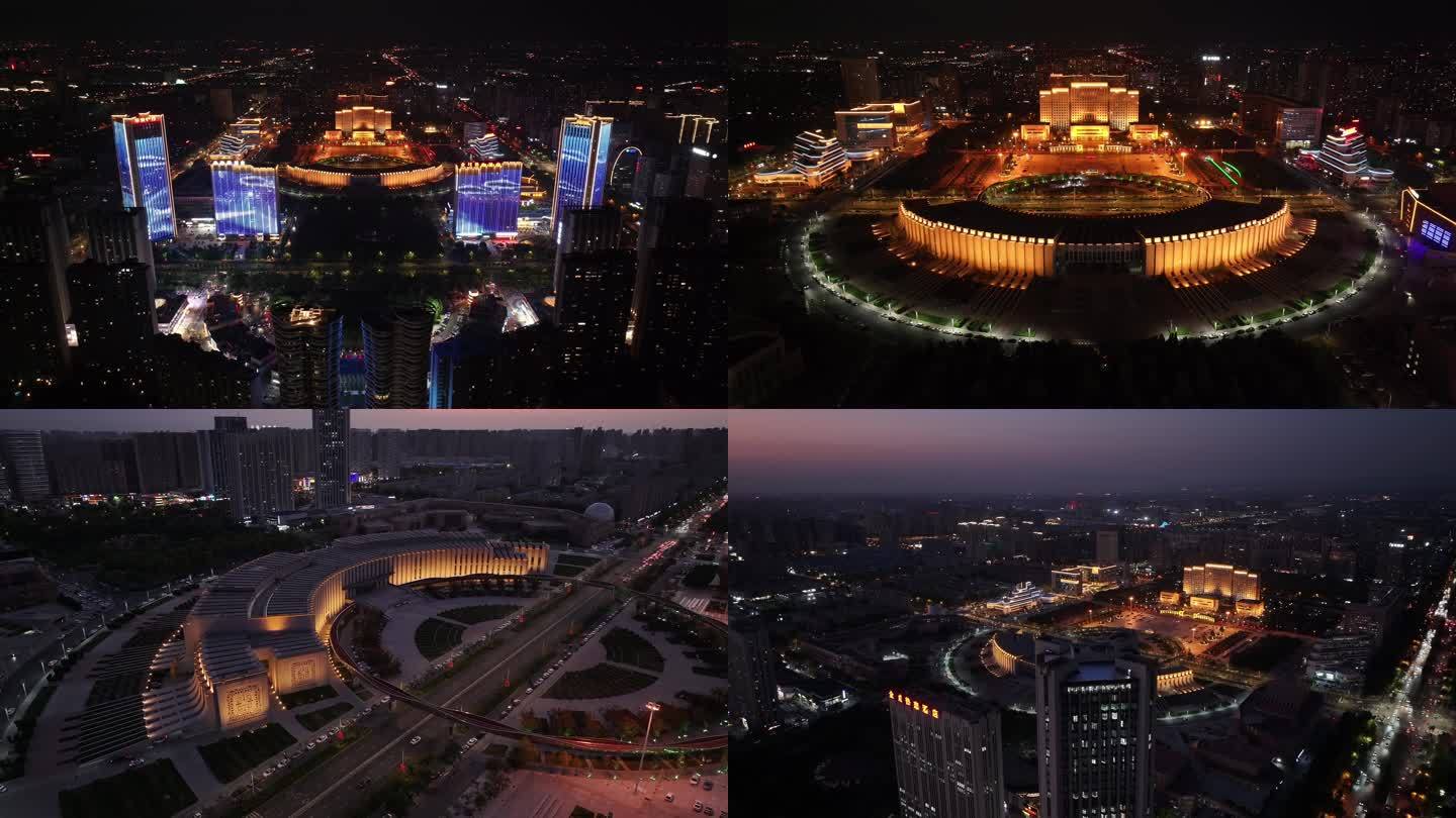 新乡市地标夜景拍摄