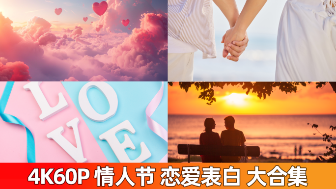 情人节七夕520婚礼表白恋爱爱心玫瑰唯美